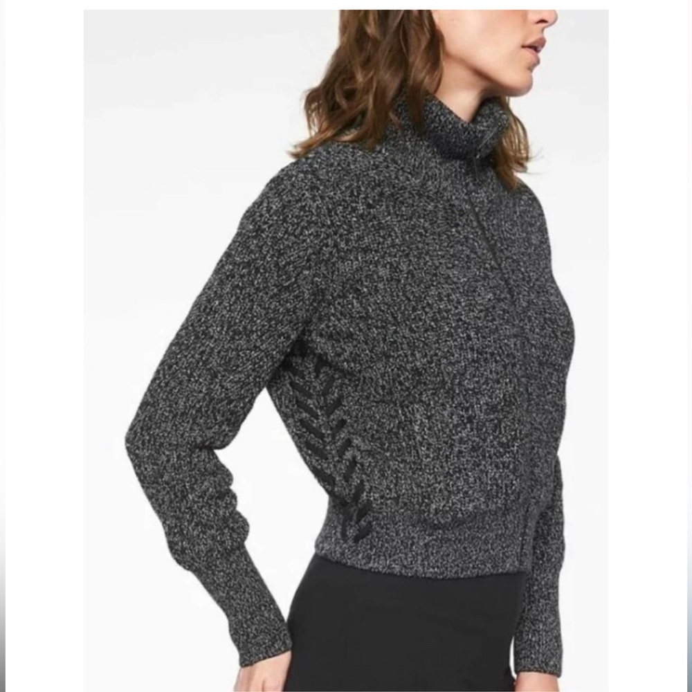 Athleta Swissvale Bomber Sweater, SIZE XXS
